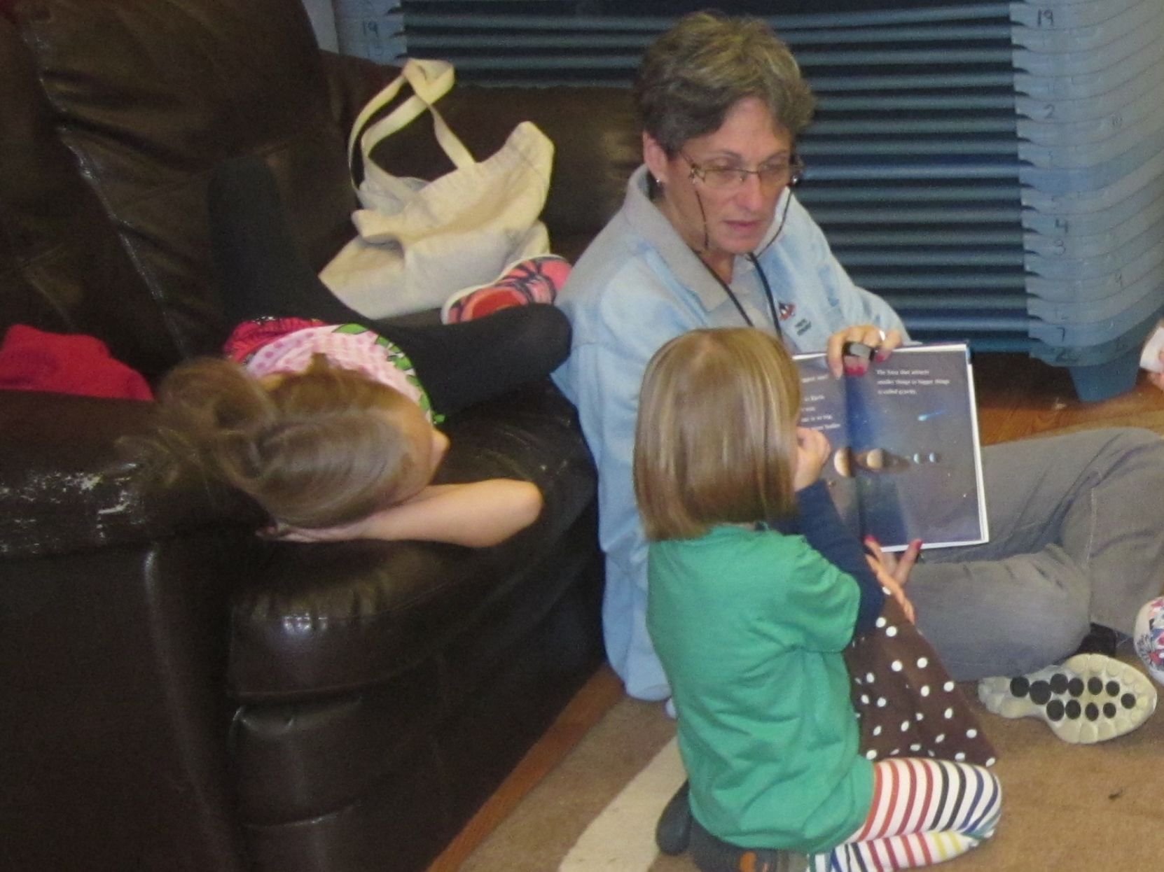 Barb with kids